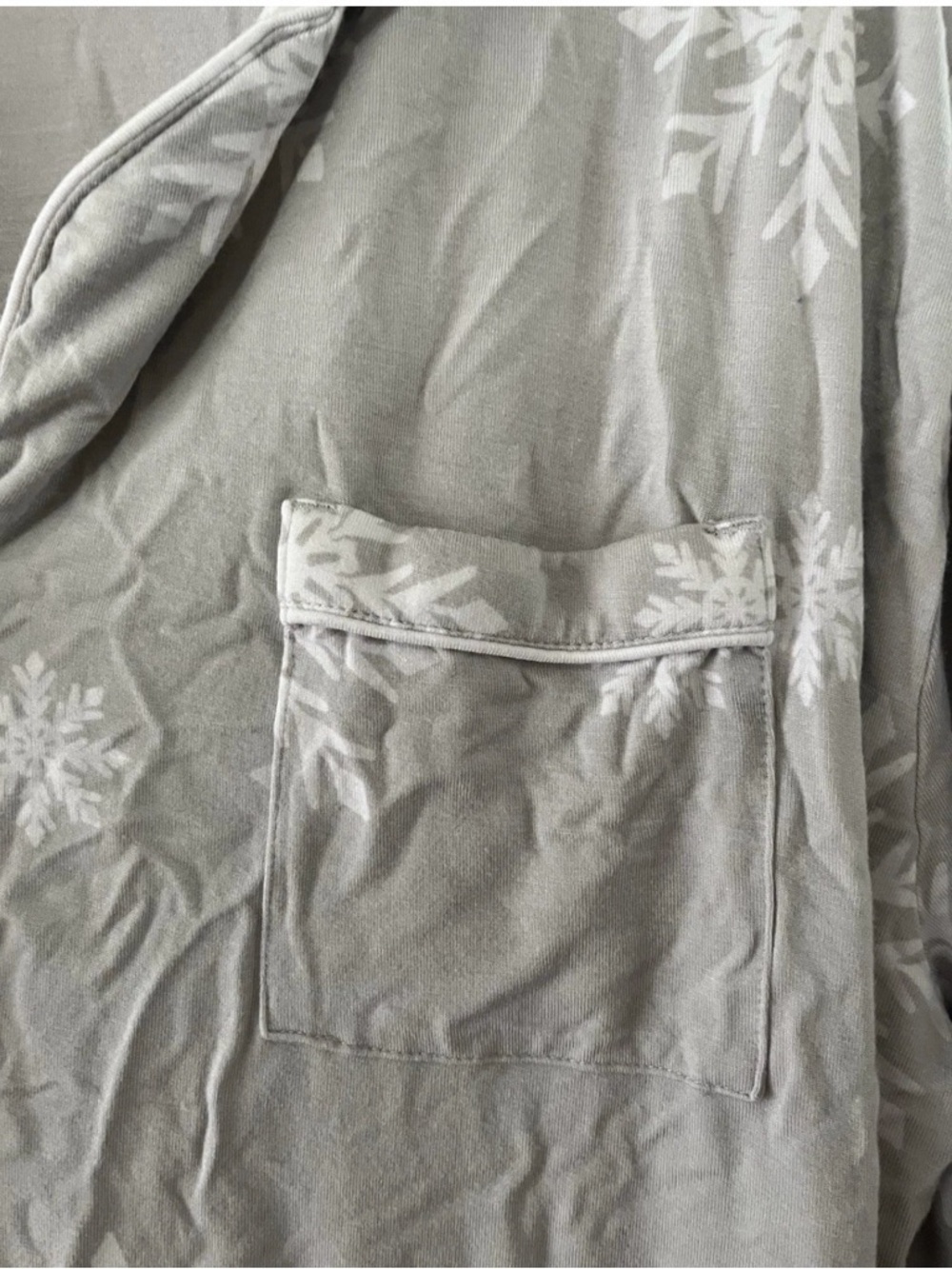 COMFRT Super Soft Long Sleeve PJ's in SNOW 3X